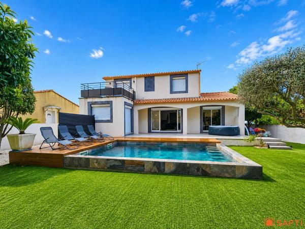 Maison rénovée avec piscine
