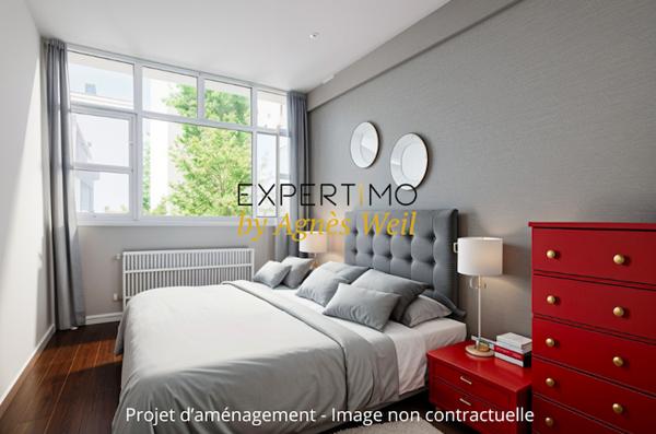 Neuilly-sur-Seine (92200) NEUILLY-SUR-SEINE - TRIPLEX LUMINEUX AU CALME 7 PIECES 4 CHAMBRES