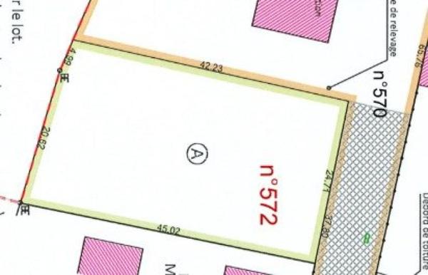 Terrain prêt à bâtir, quartier recherché