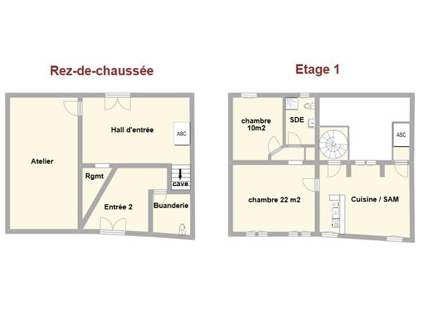 Superbe maison restaurée du 13ème siècle dans le centre historique de Cahors