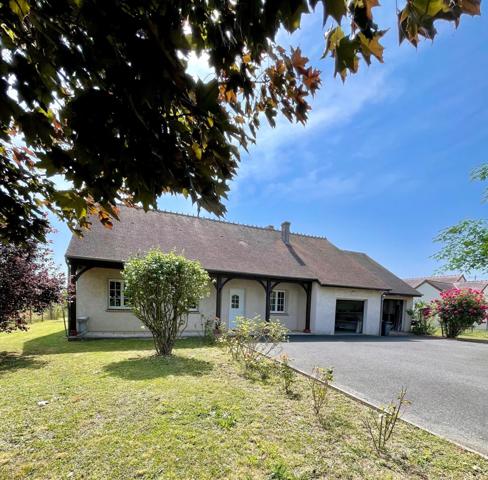 Trouy, maison de plain pied 4 chambres