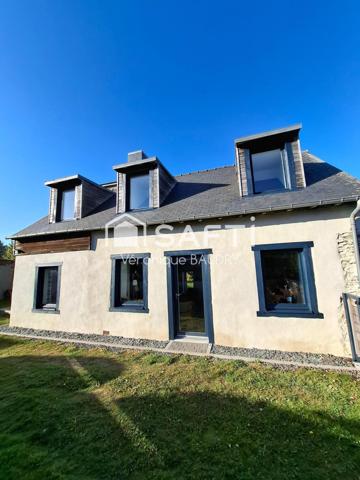 Servon sur Vilaine Longère 4ch mezzanine gd jardin