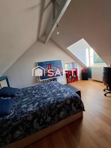 Servon sur Vilaine Longère 4ch mezzanine gd jardin