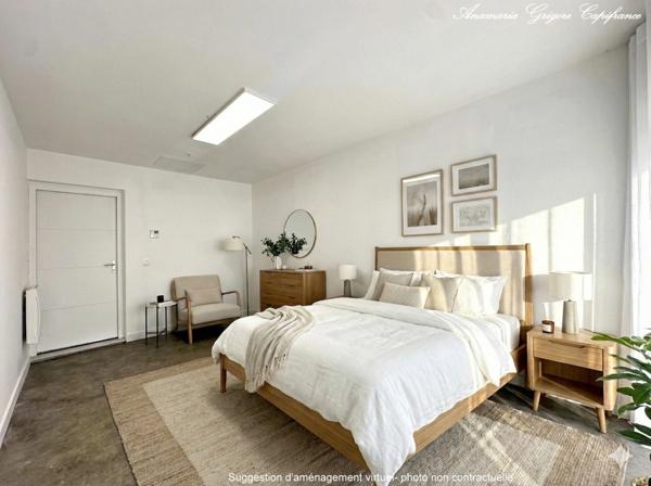 COURVILLE SUR EURE (28190) - Maison de plain pied, bâtie en 2020, d'une de surface -133 m², terrain clos de 671 m²