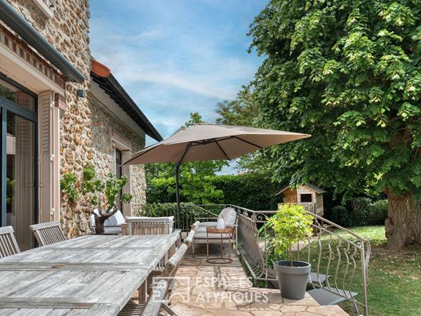 La Maison de caractère entièrement rénovée avec un jardin sans vis-à-vis