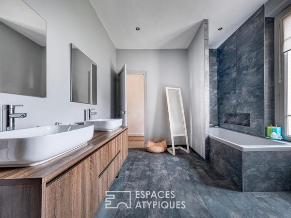 La Maison de caractère entièrement rénovée avec un jardin sans vis-à-vis