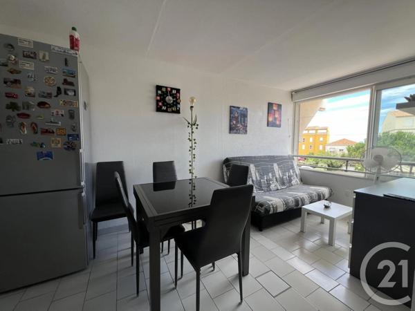 Appartement Studio Cabine à vendre  1 pièce - 20,65 m 2   LE CAP D AGDE  - 34