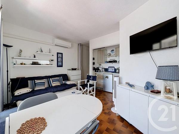 Appartement Studio Cabine à vendre  1 pièce - 20,65 m 2   LE CAP D AGDE  - 34
