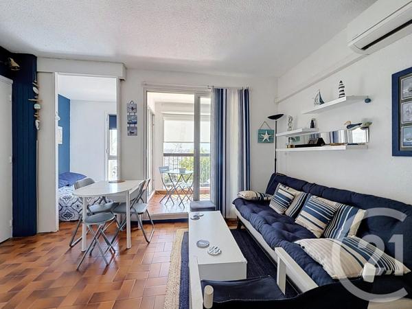 Appartement Studio Cabine à vendre  1 pièce - 20,65 m 2   LE CAP D AGDE  - 34