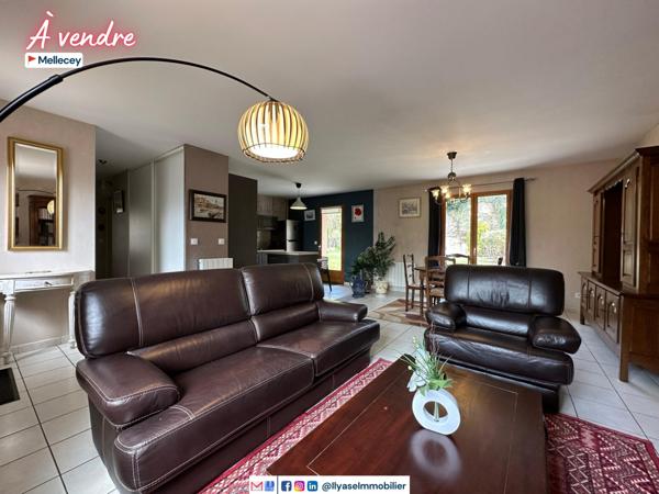 Mellecey (71640) Maison 4 pièces | 2 CH + 1 BR | 96 M² | 760 M² | 1 GARAGE