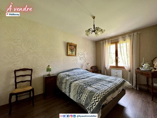 Mellecey (71640) Maison 4 pièces | 2 CH + 1 BR | 96 M² | 760 M² | 1 GARAGE