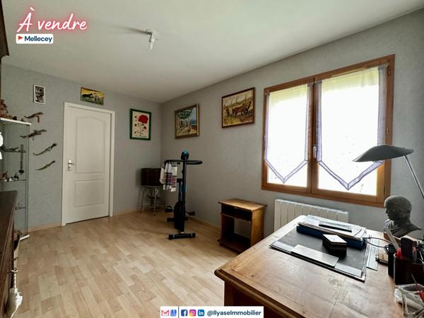 Mellecey (71640) Maison 4 pièces | 2 CH + 1 BR | 96 M² | 760 M² | 1 GARAGE