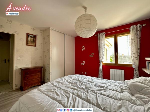 Mellecey (71640) Maison 4 pièces | 2 CH + 1 BR | 96 M² | 760 M² | 1 GARAGE