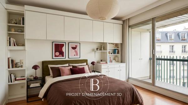 Paris 19ème, Appartement 1 Chambre -  33 m² à vendre