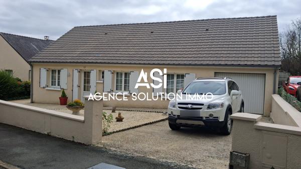 Maison PLAIN PIED - 5P - 3 CH - GARAGE - JARDIN - CALME - CLAIR