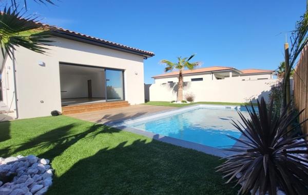Vente Villa Neuve avec piscine neuf Portiragnes