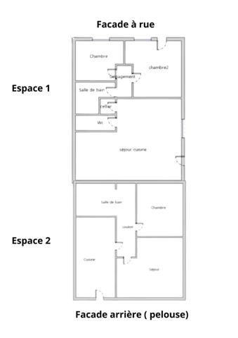 Immeuble de rapport 6 pièces 85 m2