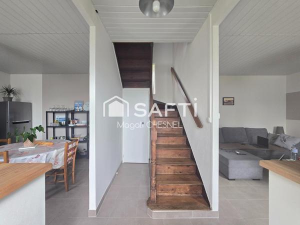 Maison de Caractère d'environ 70 m² sur un terrain de 618 m² à PLOUARET