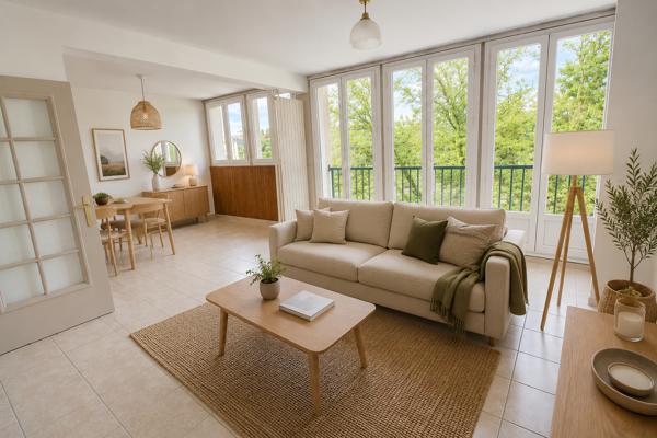 SECTEUR PARILLY: Appartement type 4 #prox metro# colocation