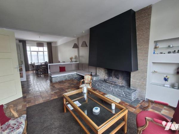 LILLE Cormontaigne : MAISON de 274m² comprenant 1 appt loué de 92m² Jardin 350m² SUD/OUEST, Garage  