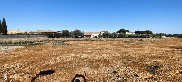 Ginestas (11120) Proximité Narbonne et Canal du Midi, terrain viabilisé de 405 m2, Ginestas