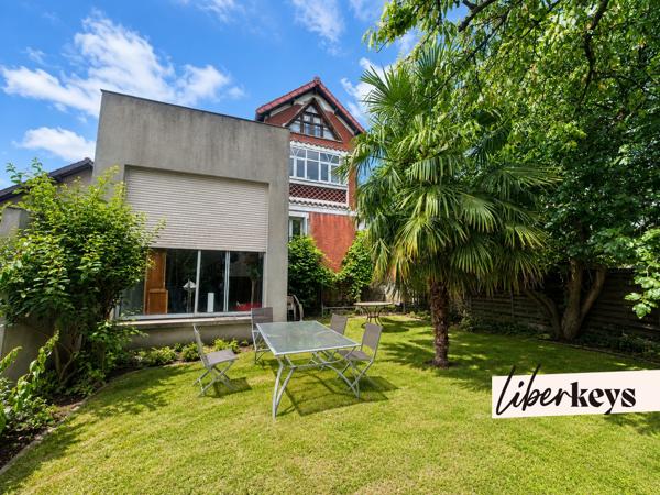 Maison de caractère 200m² avec jardin, sous-sol et garage à LIvry-Gargan (93190)