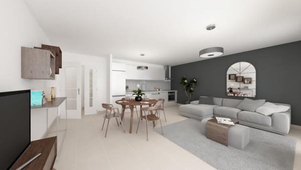 Appartement 3 pièces 70m² - Nemours - NEMOURS