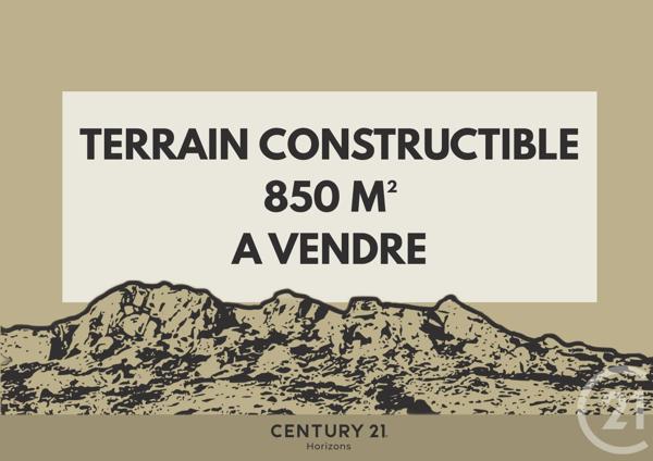 Terrain à vendre  6740 m 2   CAVAILLON  - 84