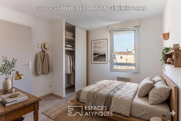 Appartement lumineux de 112m2 avec terrasse, garage et mezzanine au coeur de Montélimar