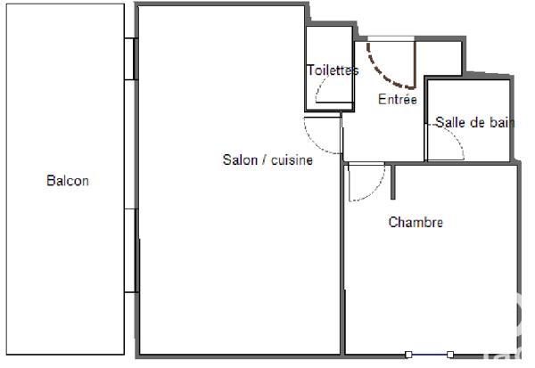 Appartement à vendre 2 pièces 44 m² Albi