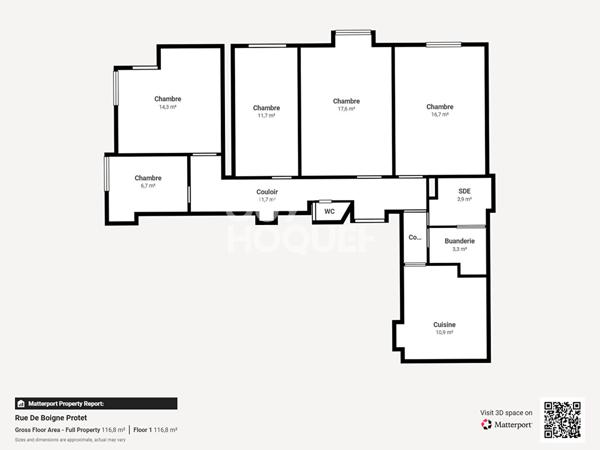 Appartement Chambery 5 pièce(s) 100.45 m2