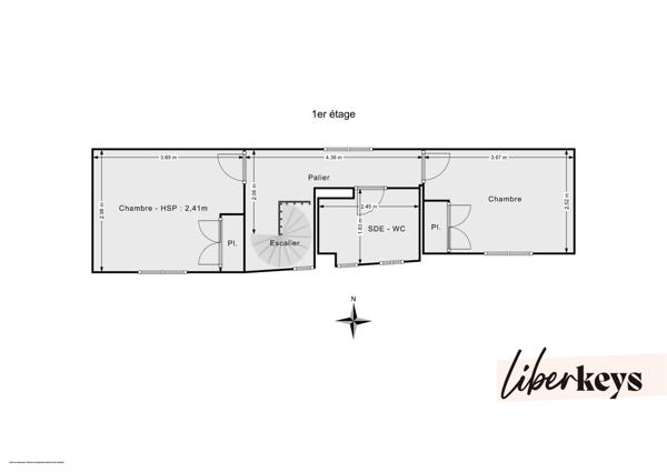 Charmante maison 3/4 pièces 77 m² | Place de la Gabelle | L’Escarène