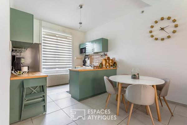Charmante maison avec jardin et piscine, proche du quartier de la Doua