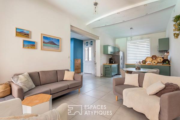 Charmante maison avec jardin et piscine, proche du quartier de la Doua