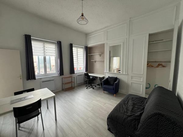 A LOUER : T1 à LILLE • Nationale • 540 € CC • Réf. 6019