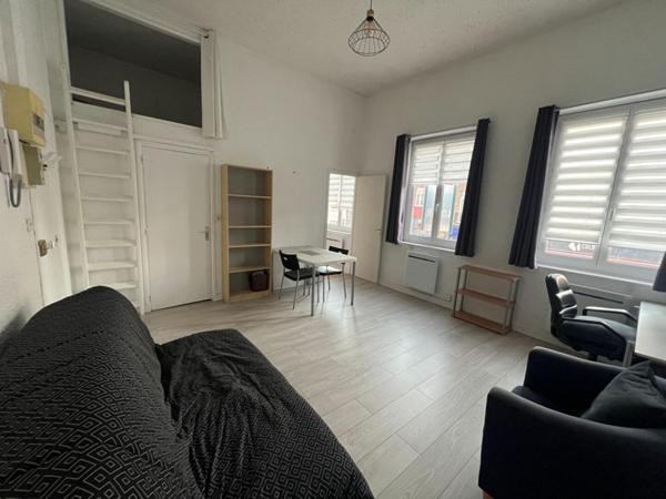 A LOUER : T1 à LILLE • Nationale • 540 € CC • Réf. 6019