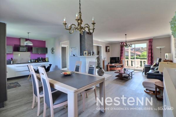 MIONS, Maison familiale 6 pieces 205.41m2, terrasse, garage, terrain 561m2