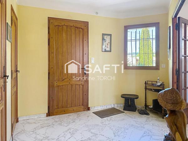 Maison 113m² sur 3180m² avec piscine et dépendance à Draguignan.