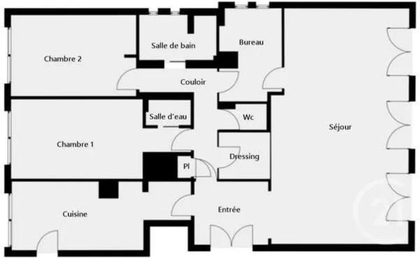 Appartement F4 à vendre  5 pièces - 124 m 2   ST MANDE  - 94