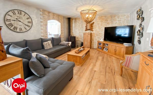 Maison à vendre    4 pièces • 105 m2 Les Andelys