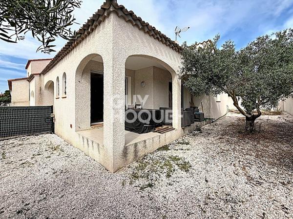 Cabestany Maison F4 en 3 Faces avec garage et jardin