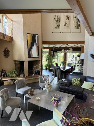 Meudon Bellevue - Maison d'architecte au calme et dans la verdure - 5 chambres - un parking