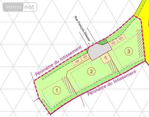 Terrain à Batir à vendre à Lesneven dans le Finistère (29260), ref : 046/1779