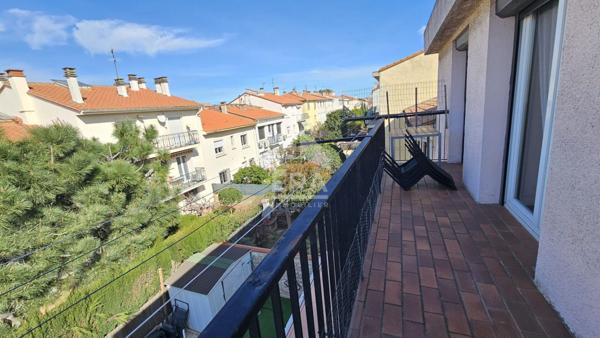Perpignan "Las Cobas" : Appartement 3 chambres, balcons, garage et parkings à vendre