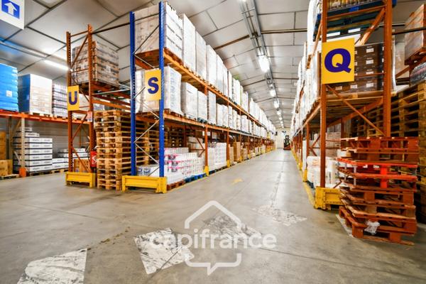 À VENDRE – ENTREPÔT LOGISTIQUE 3 841 m² AVEC QUAIS – VIRAZEIL (47)