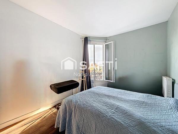 Choisy-le-Roi – Centre-ville | 2 pièces rénové – Vue dégagée