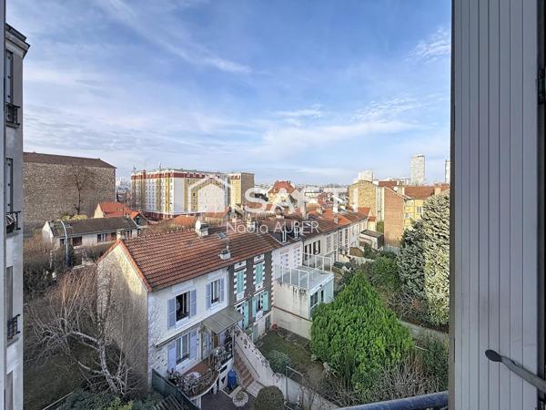 Choisy-le-Roi – Centre-ville | 2 pièces rénové – Vue dégagée