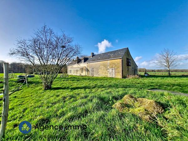 À vendre - Maison ancienne, 5 pièces située à Souvigné (37330)