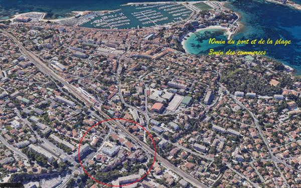 Appartement à vendre    2 pièces •  Bandol