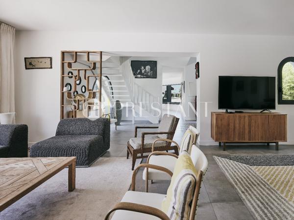 NIVELLE – MAISON CONTEMPORAINE A LOUER AVEC PISCINE PLAGE A PIED – 10 PERSONNES, CIBOURE